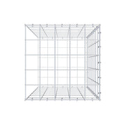 Anbaugabione Typ 2 80 cm x 50 cm x 50 cm (L x H x T), Maschenweite 10 cm x 10 cm, C-Ring