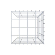 Anbaugabione Typ 4 80 cm x 40 cm x 40 cm (L x H x T), Maschenweite 10 cm x 10 cm, C-Ring