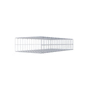 Anbaugabione Typ 2 100 cm x 20 cm x 50 cm, Maschenweite 5 cm x 10 cm, C-Ring