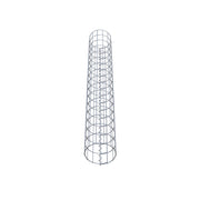 Gabionensäule rund 22 cm Durchmesser, 160 cm Höhe, Maschenweite 5 cm x 10 cm