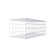 Anbaugabione Typ 2 100 cm x 40 cm x 50 cm (L x H x T), Maschenweite 10 cm x 10 cm, C-Ring