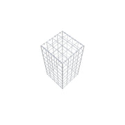 Gabione 80 cm x 40 cm x 40 cm (L x H x T), Maschenweite 10 cm x 10 cm, C-Ring