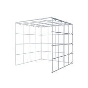 Anbaugabione Typ 4 40 cm x 40 cm x 40 cm (L x H x T), Maschenweite 10 cm x 10 cm, C-Ring