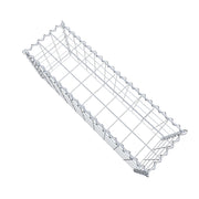 Anbaugabione Typ 3 100 cm x 40 cm x 30 cm (L x H x T), Maschenweite 10 cm x 10 cm, Spirale