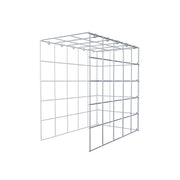 Anbaugabione Typ 4 50 cm x 50 cm x 30 cm (L x H x T), Maschenweite 10 cm x 10 cm, C-Ring