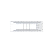 Anbaugabione Typ 4 200 cm x 100 cm x 30 cm (L x H x T), Maschenweite 10 cm x 10 cm, C-Ring