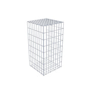 Anbaugabione Typ 2 80 cm x 40 cm x 40 cm, Maschenweite 5 cm x 10 cm, C-Ring