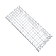 Anbaugabione Typ 3 100 cm x 30 cm x 40 cm (L x H x T), Maschenweite 5 cm x 10 cm, Spirale