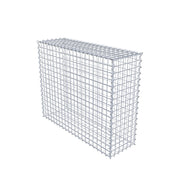 Gabione 100 cm x 80 cm x 30 cm (L x H x T), Maschenweite 5 cm x 5 cm, Spirale