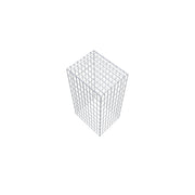 Anbaugabione Typ 3 100 cm x 50 cm x 40 cm (L x H x T), Maschenweite 5 cm x 10 cm, C-Ring