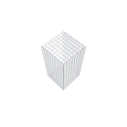 Anbaugabione Typ 2 80 cm x 40 cm x 40 cm (L x H x T), Maschenweite 5 cm x 5 cm, C-Ring