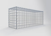 Anbaugabione Typ 3 100 cm x 40 cm x 30 cm (L x H x T), Maschenweite 5 cm x 5 cm, Spirale