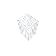 Anbaugabione Typ 4 100 cm x 60 cm x 50 cm (L x H x T), Maschenweite 10 cm x 10 cm, C-Ring