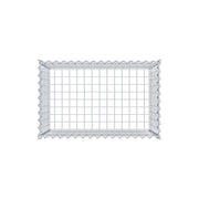 Anbaugabione Typ 3 80 cm x 50 cm x 50 cm (L x H x T), Maschenweite 5 cm x 5 cm, Spirale