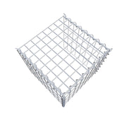 Anbaugabione Typ 4 40 cm x 40 cm x 40 cm (L x H x T), Maschenweite 5 cm x 10 cm, Spirale