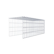 Anbaugabione Typ 4 100 cm x 40 cm x 40 cm (L x H x T), Maschenweite 5 cm x 10 cm, Spirale