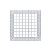 Anbaugabione Typ 3 50 cm x 50 cm x 50 cm (L x H x T), Maschenweite 5 cm x 5 cm, C-Ring