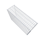 Kuvido Gabione 100 cm x 70 cm x 30 cm (L x H x T), Maschenweite 5 cm x 10 cm, Spirale