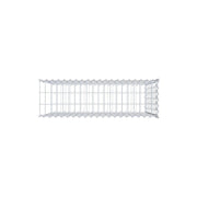 Anbaugabione Typ 2 100 cm x 80 cm x 30 cm (L x H x T), Maschenweite 5 cm x 10 cm, Spirale