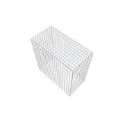Anbaugabione Typ 3 100 cm x 100 cm x 50 cm (L x H x T), Maschenweite 5 cm x 10 cm, C-Ring