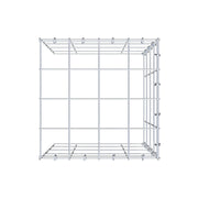 Anbaugabione Typ 4 40 cm x 40 cm x 40 cm (L x H x T), Maschenweite 10 cm x 10 cm, C-Ring