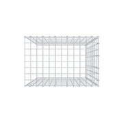 Anbaugabione Typ 4 100 cm x 60 cm x 40 cm (L x H x T), Maschenweite 5 cm x 10 cm, C-Ring