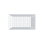 Anbaugabione Typ 2 100 cm x 70 cm x 40 cm (L x H x T), Maschenweite 5 cm x 5 cm, C-Ring