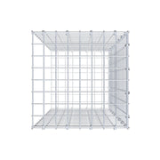 Anbaugabione Typ 2 80 cm x 40 cm x 40 cm (L x H x T), Maschenweite 5 cm x 5 cm, C-Ring