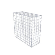 Gabione 100 cm x 100 cm x 40 cm (L x H x T), Maschenweite 10 cm x 10 cm, Spirale