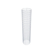 Gabionensäule rund 42 cm Durchmesser, 200 cm Höhe, Maschenweite 5 cm x 10 cm