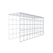Anbaugabione Typ 4 100 cm x 50 cm x 30 cm (L x H x T), Maschenweite 10 cm x 10 cm, Spirale