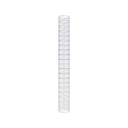 Gabionensäule rund feuerverzinkt, 22 cm Durchmesser, 200 cm Höhe, MW 5 cm x 10 cm