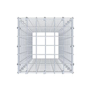 Anbaugabione Typ 3 100 cm x 30 cm x 30 cm (L x H x T), Maschenweite 5 cm x 5 cm, C-Ring