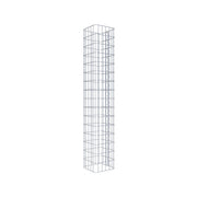 Gabionensäule eckig 27 cm x 27 cm, 160 cm Höhe, MW 5 cm x 10 cm