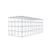 Anbaugabione Typ 3 100 cm x 40 cm x 40 cm (L x H x T), Maschenweite 10 cm x 10 cm, C-Ring
