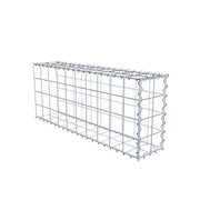 Anbaugabione Typ 2 100 cm x 40 cm x 20 cm (L x H x T), Maschenweite 10 cm x 10 cm, Spirale