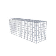 Anbaugabione Typ 3 100 cm x 40 cm x 30 cm (L x H x T), Maschenweite 5 cm x 5 cm, C-Ring