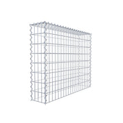 Anbaugabione Typ 3 100 cm x 80 cm x 20 cm (L x H x T), Maschenweite 5 cm x 10 cm, Spirale