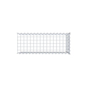 Anbaugabione Typ 4 80 cm x 40 cm x 30 cm (L x H x T), Maschenweite 5 cm x 5 cm, Spirale