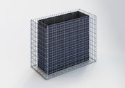 Kuvido Hochbeet eckig 130 cm x 100 cm x 60 cm (L x H x T), Maschenweite 5 x 10 cm, Wandstärke 10 cm