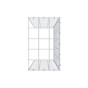 Anbaugabione Typ 4 100 cm x 30 cm x 50 cm (L x H x T), Maschenweite 10 cm x 10 cm, C-Ring