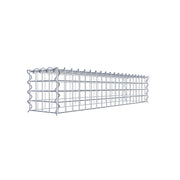 Anbaugabione Typ 3 100 cm x 20 cm x 20 cm (L x H x T), Maschenweite 5 cm x 5 cm, Spirale