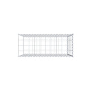Anbaugabione Typ 2 100 cm x 80 cm x 40 cm (L x H x T), Maschenweite 10 cm x 10 cm, Spirale