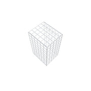 Anbaugabione Typ 2 100 cm x 60 cm x 50 cm (L x H x T), Maschenweite 10 cm x 10 cm, C-Ring