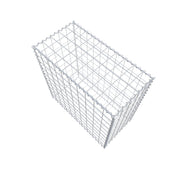 Gabione 100 cm x 100 cm x 50 cm (L x H x T), Maschenweite 10 cm x 10 cm, Spirale
