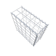 Anbaugabione Typ 2 50 cm x 50 cm x 20 cm (L x H x T), Maschenweite 10 cm x 10 cm, Spirale