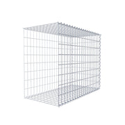 Anbaugabione Typ 2 100 cm x 80 cm x 50 cm (L x H x T), Maschenweite 5 cm x 10 cm, Spirale