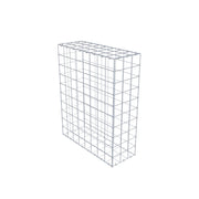 Gabione 100 cm x 80 cm x 30 cm (L x H x T), Maschenweite 10 cm x 10 cm, C-Ring
