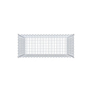 Gabione 100 cm x 100 cm x 40 cm (L x H x T), Maschenweite 5 cm x 5 cm, Spirale