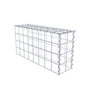 Anbaugabione Typ 4 80 cm x 40 cm x 20 cm (L x H x T), Maschenweite 10 cm x 10 cm, Spirale